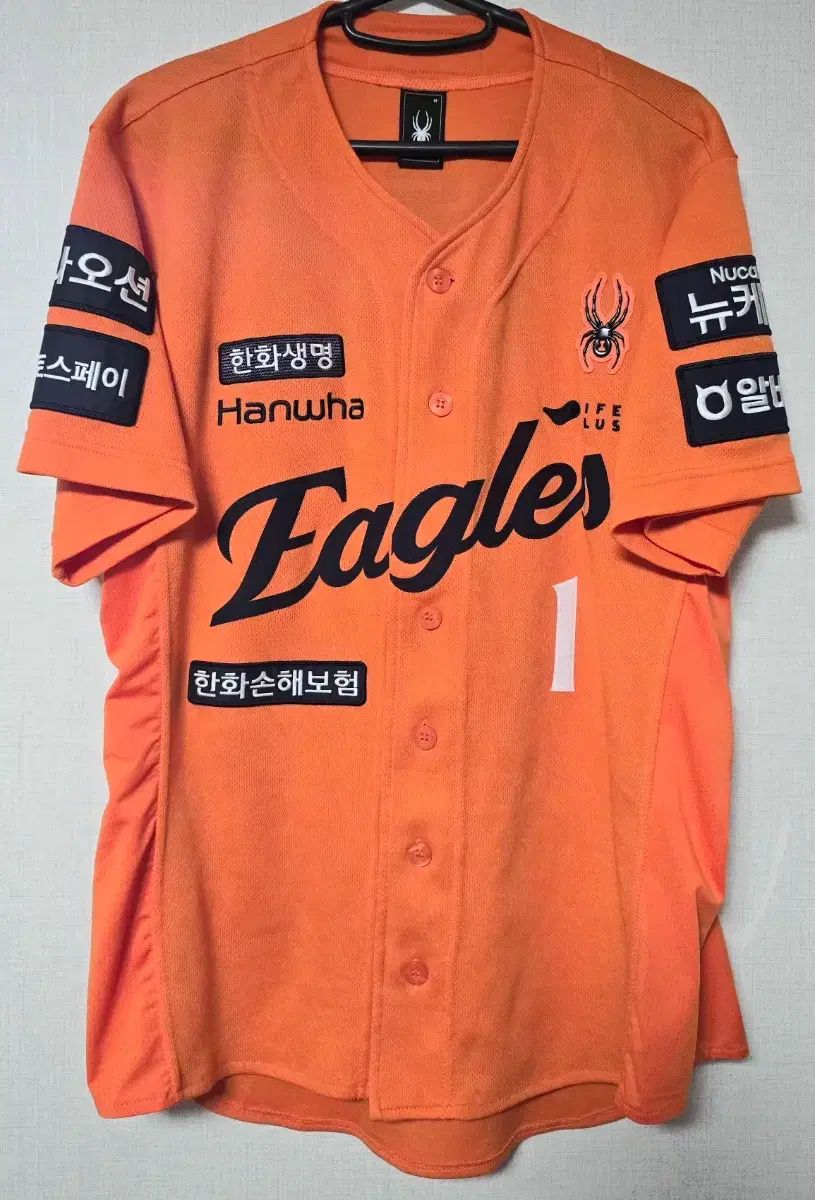 ハンファ・イーグルス アセンティック アウェー 文 棟柱（ムン・ドンジュ）マーキング 95(M) 出品
