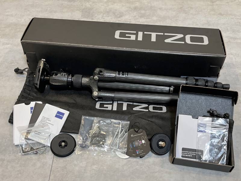 GITZO ジッツォ GK1580TQR5 + GH1780TQR トラベラー三脚キット カーボン6x 5段