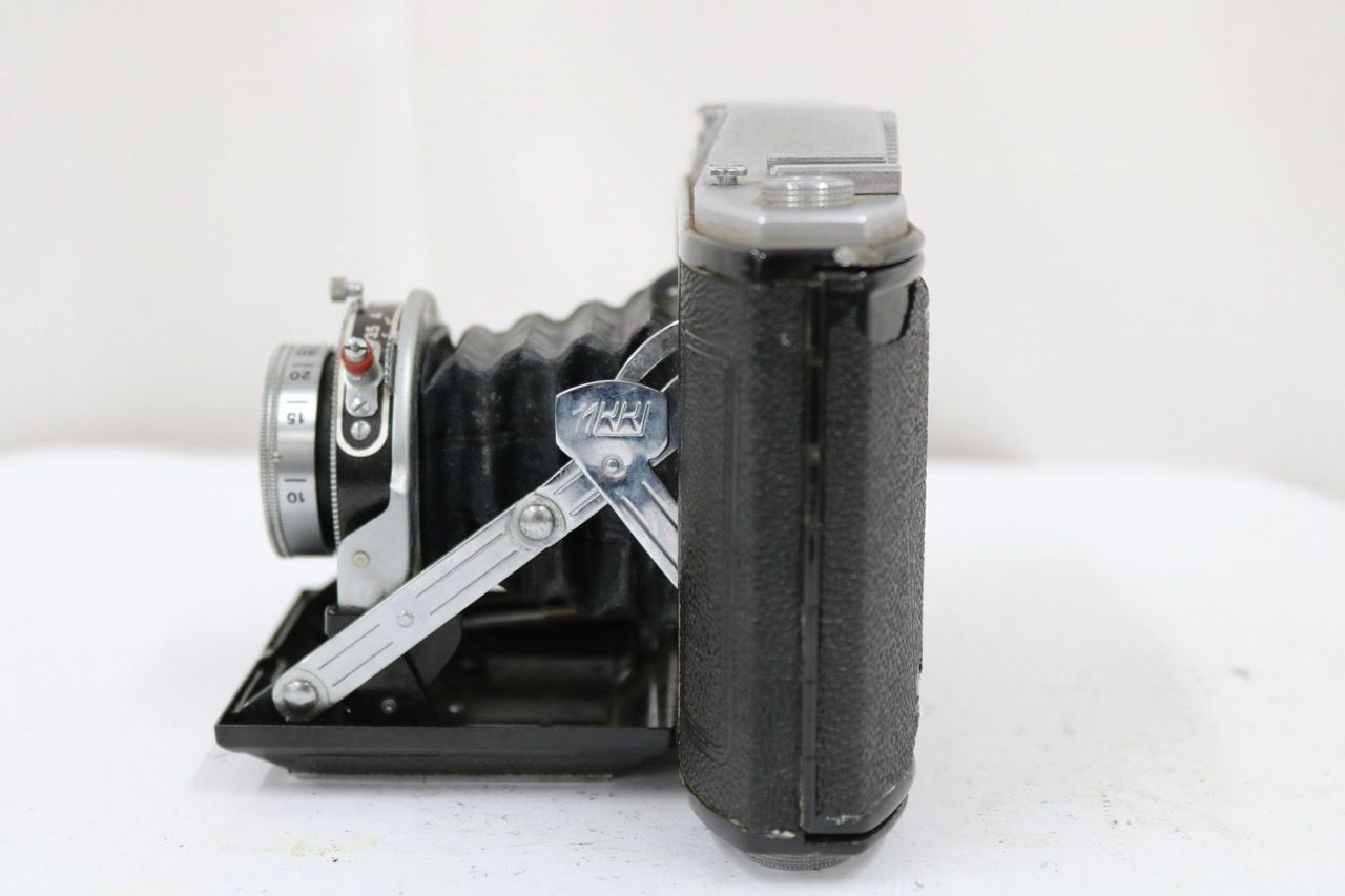 【訳あり品】 WESTER SIX nkk S-WESTER NKK 7.5cm F3.5 蛇腹カメラ e11825
