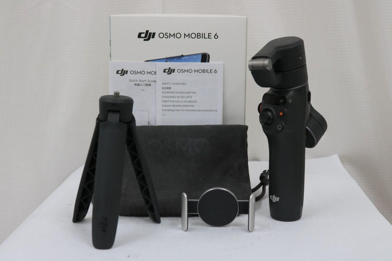 返品保証】 【元箱付き】 dji OSMO Mobile 6 スタビライザー ジンバル