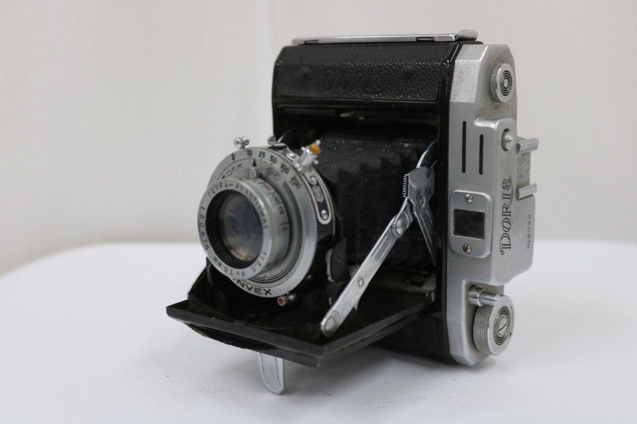【訳あり品】 DORIS PERFA-ANASTIGMAT 75mm F3.5 蛇腹カメラ e11859