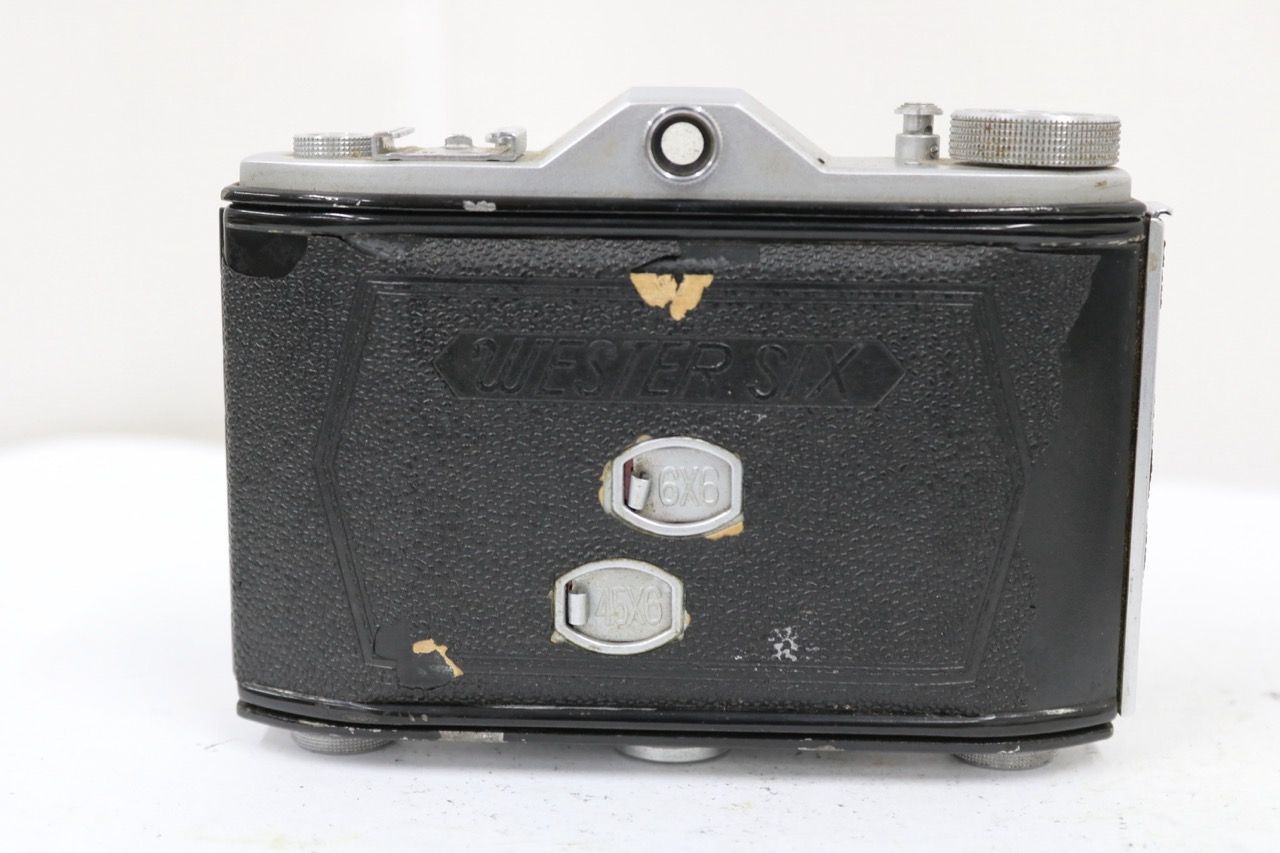 【訳あり品】 WESTER SIX nkk S-WESTER NKK 7.5cm F3.5 蛇腹カメラ e11825