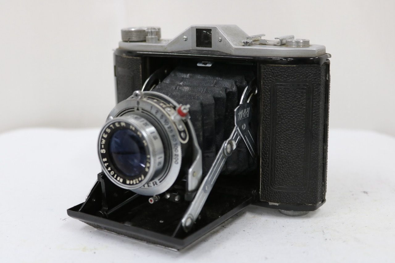 訳あり品】 WESTER SIX nkk S-WESTER NKK 7.5cm F3.5 蛇腹カメラ