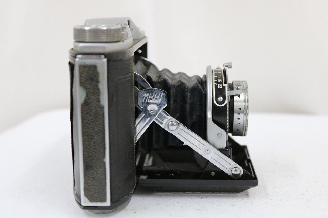 【訳あり品】 WESTER SIX nkk S-WESTER NKK 7.5cm F3.5 蛇腹カメラ e11825