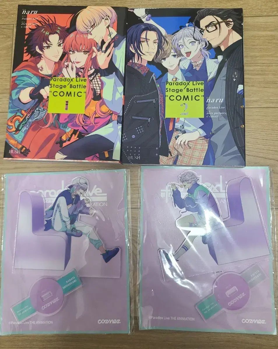 パラドックス ライブ 漫画 1 2 巻 + アクリル スタンド まとめ