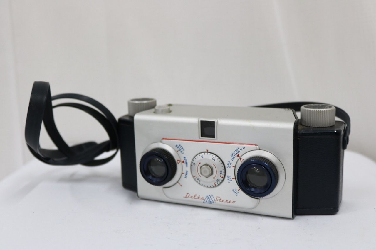 【訳あり品】 Delta Stereo アメリカ製ステレオカメラ e11891