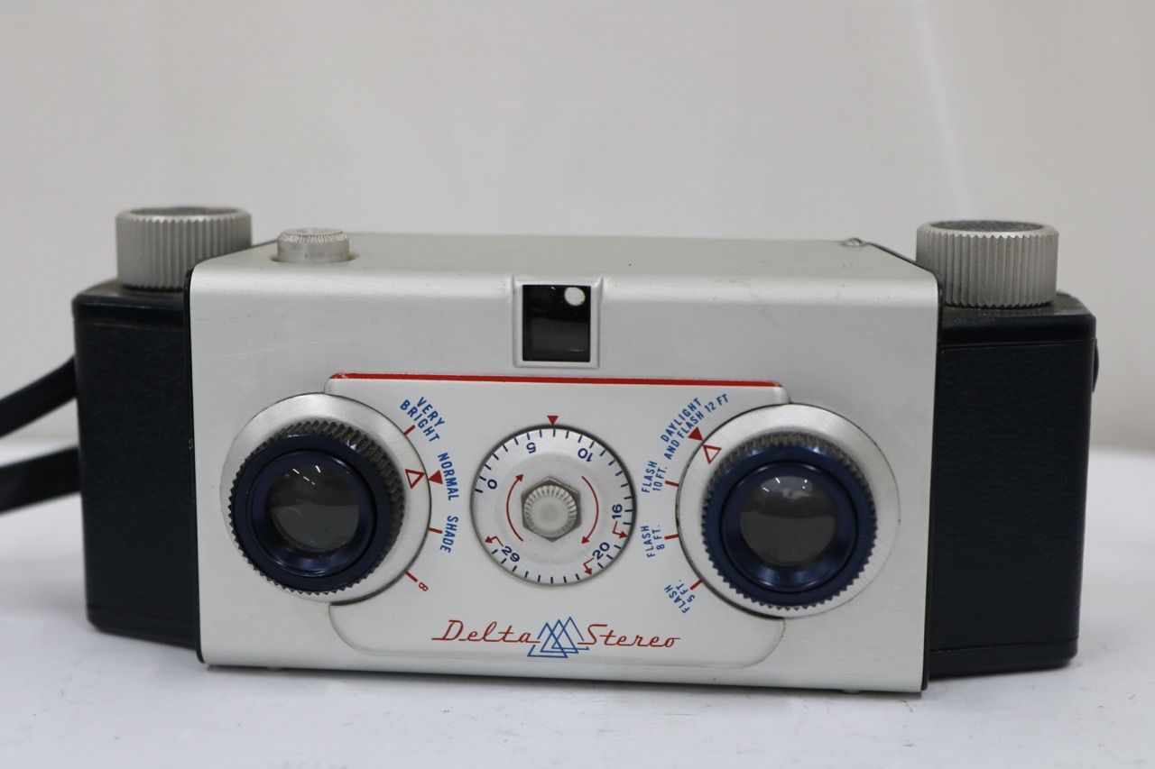 【訳あり品】 Delta Stereo アメリカ製ステレオカメラ e11891 【訳あり品】 Delta Stereo アメリカ製ステレオカメラ e11891