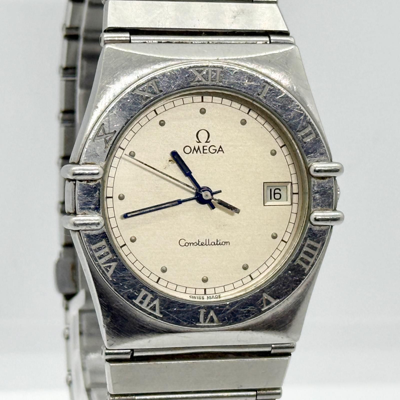 OMEGA オメガ コンステレーション シルバー QZ ボーイズ ヴィンテージ 