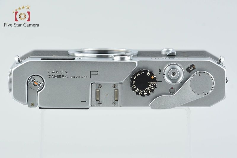 中古】Canon キヤノン P シルバー レンジファインダーフィルムカメラ