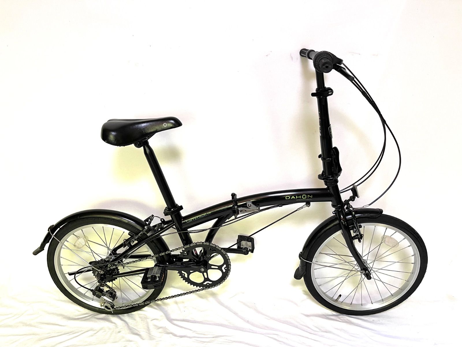 0348【即乘】送料無料 ダホン DAHON 折り畳み自転車 Gimmick D6 SHIMANO 6速 ミニベロ 小径車 20インチ