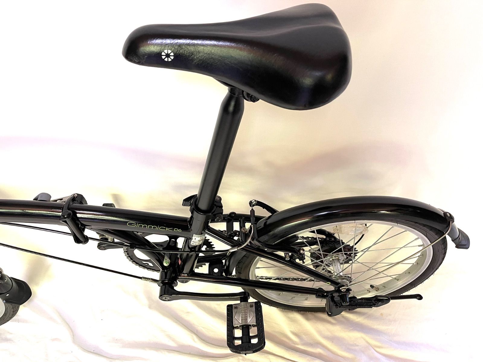 0348【即乘】送料無料 ダホン DAHON 折り畳み自転車 Gimmick D6 