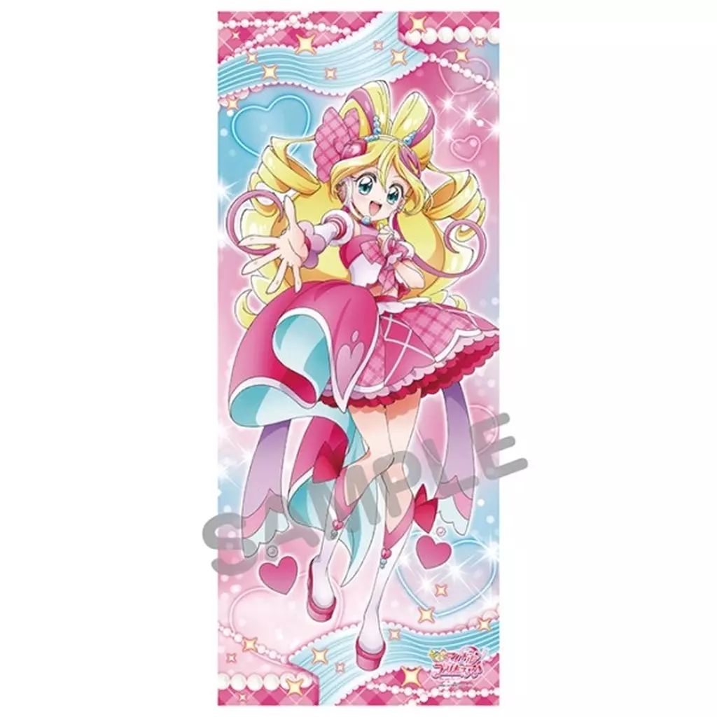 【中古】タペストリー(大型) キュアアイドル 等身大タペストリー 「キミとアイドルプリキュア♪」
