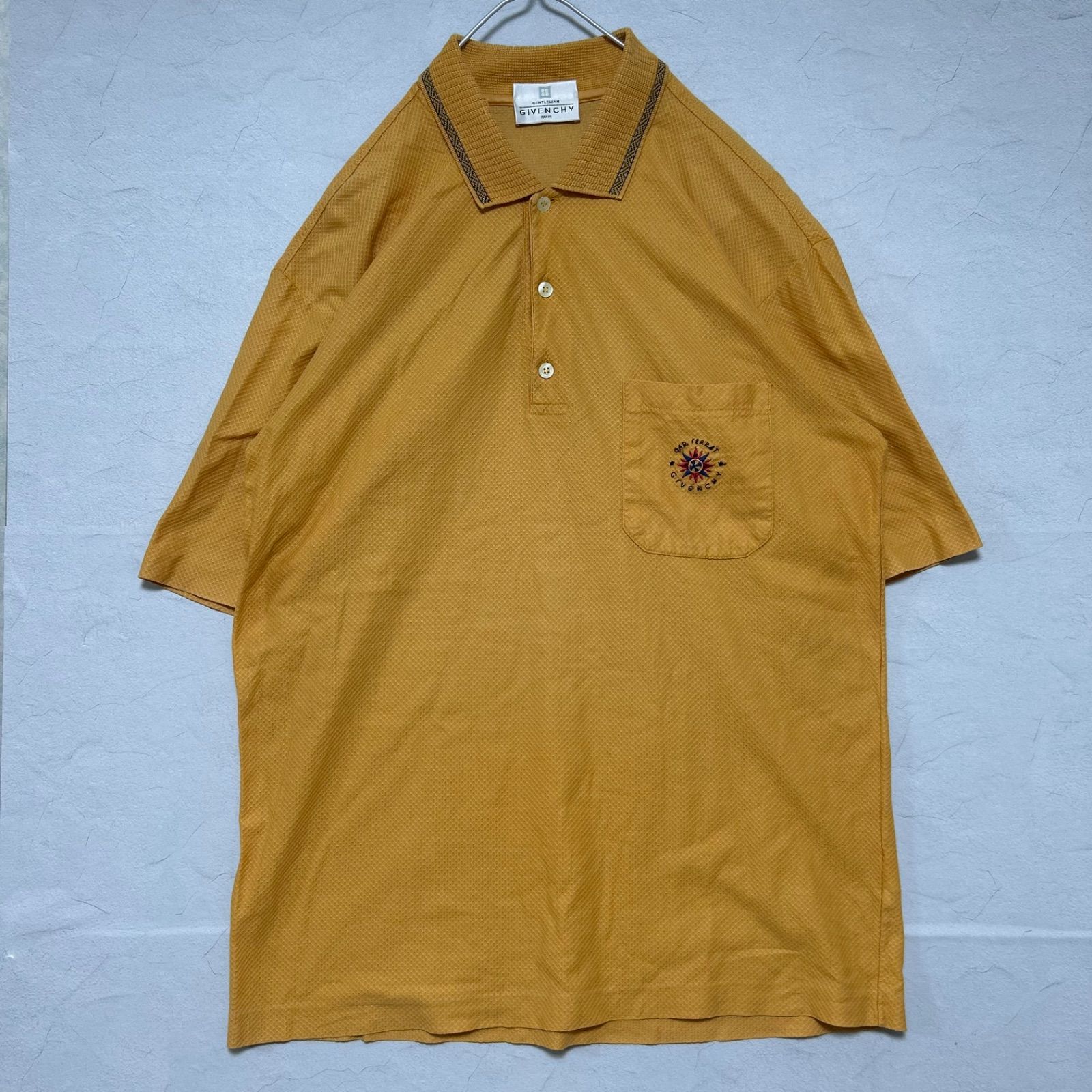 GIVENCHY gentleman イタリア製 ポロシャツ ヴィンテージ ジバンシー Givenchy Gentleman ライン ポロシャツ イタリア製