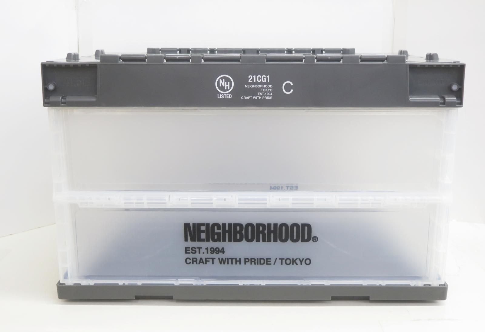 ★7044☆NEIGHBORHOOD ネイバーフッド 211MYNH-AC01S 21SS CI / P-FOLDING CONTAINE コンテナ　美品