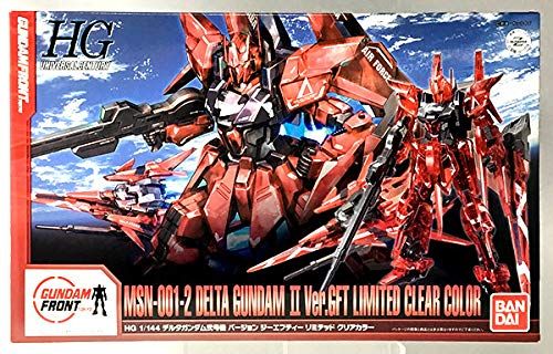 新品 HG 1/144 デルタガンダム弐号機 バージョン ジーエフティー リミテッド クリアカラー プラモデル(ガンダムフロント東京限定)