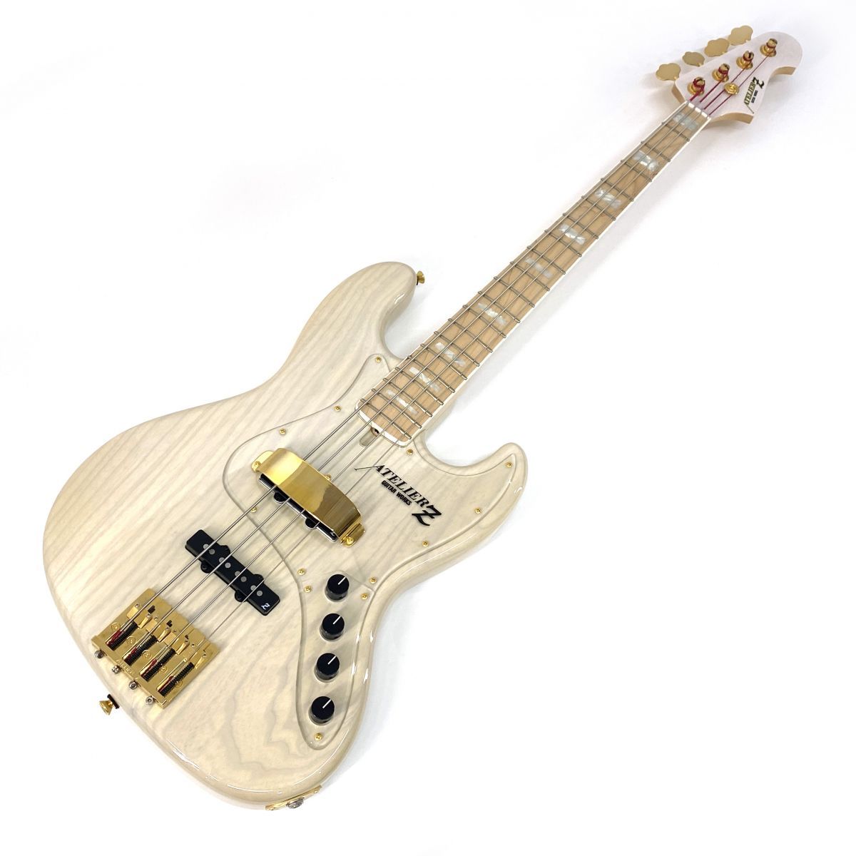 ATELIER Z アトリエZ M#245 Custom TP-WH MH アクティブ ジャズベース エレキベース ※中古