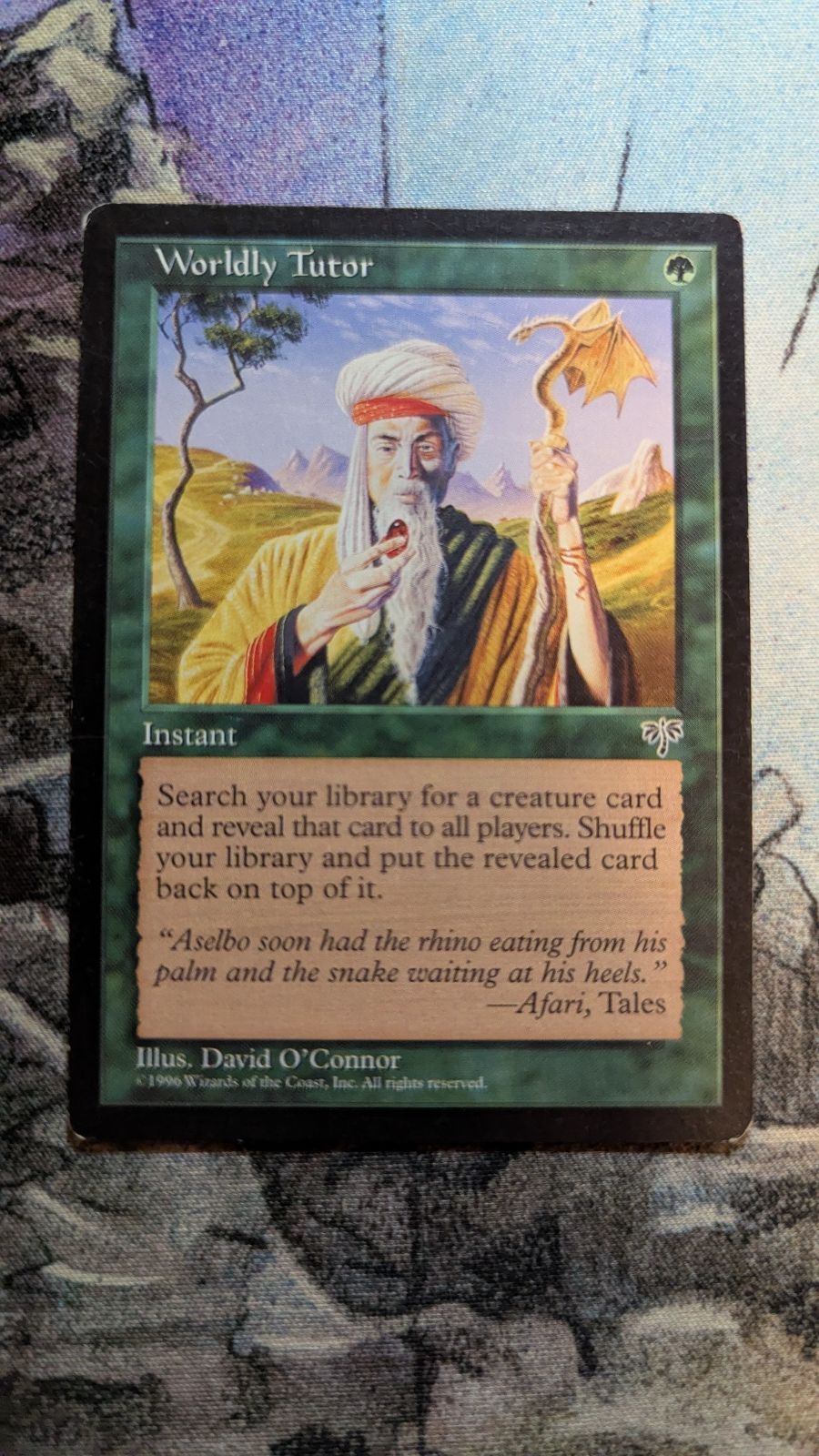 MTG 俗世の教示者 ミラージュ 旧枠 英語 - メルカリ
