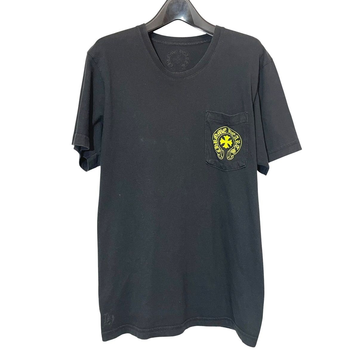 中古】CHROME HEARTS クロムハーツ バーティカルロゴ Tシャツ サイズ:M 