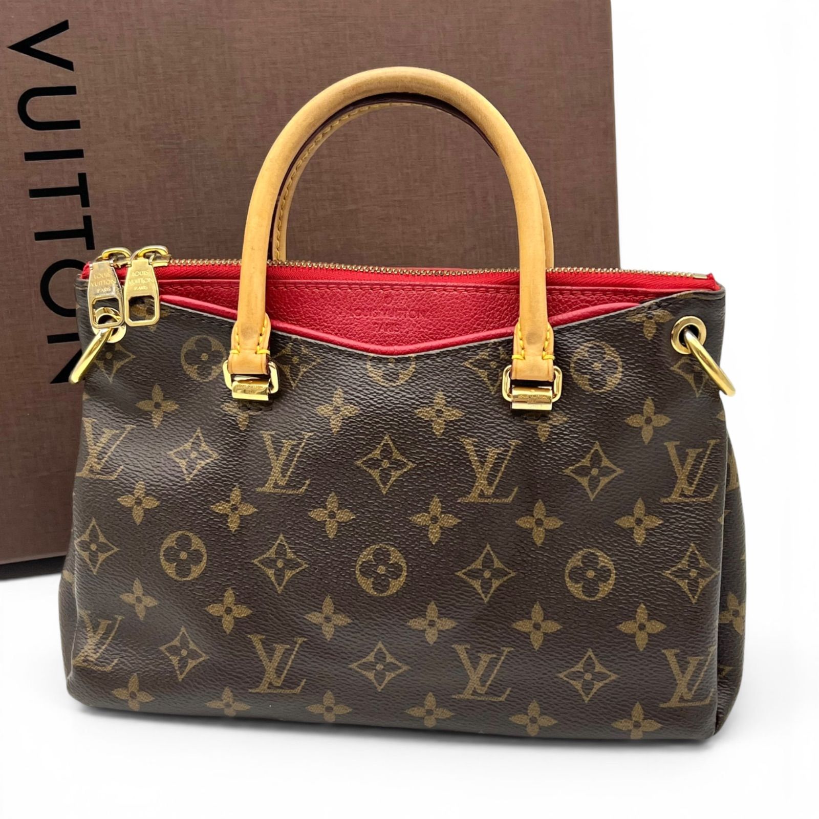 LOUISVUITTONルイヴィトン パラスBB モノグラム ショルダー ハンド 