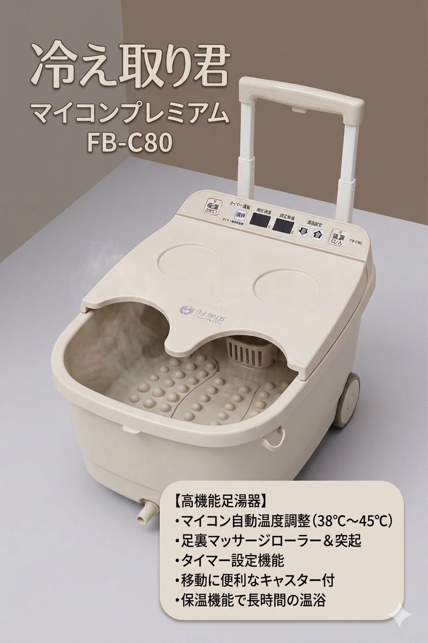 飲料・酒 冷却機能付き FB-C80 ホワイト