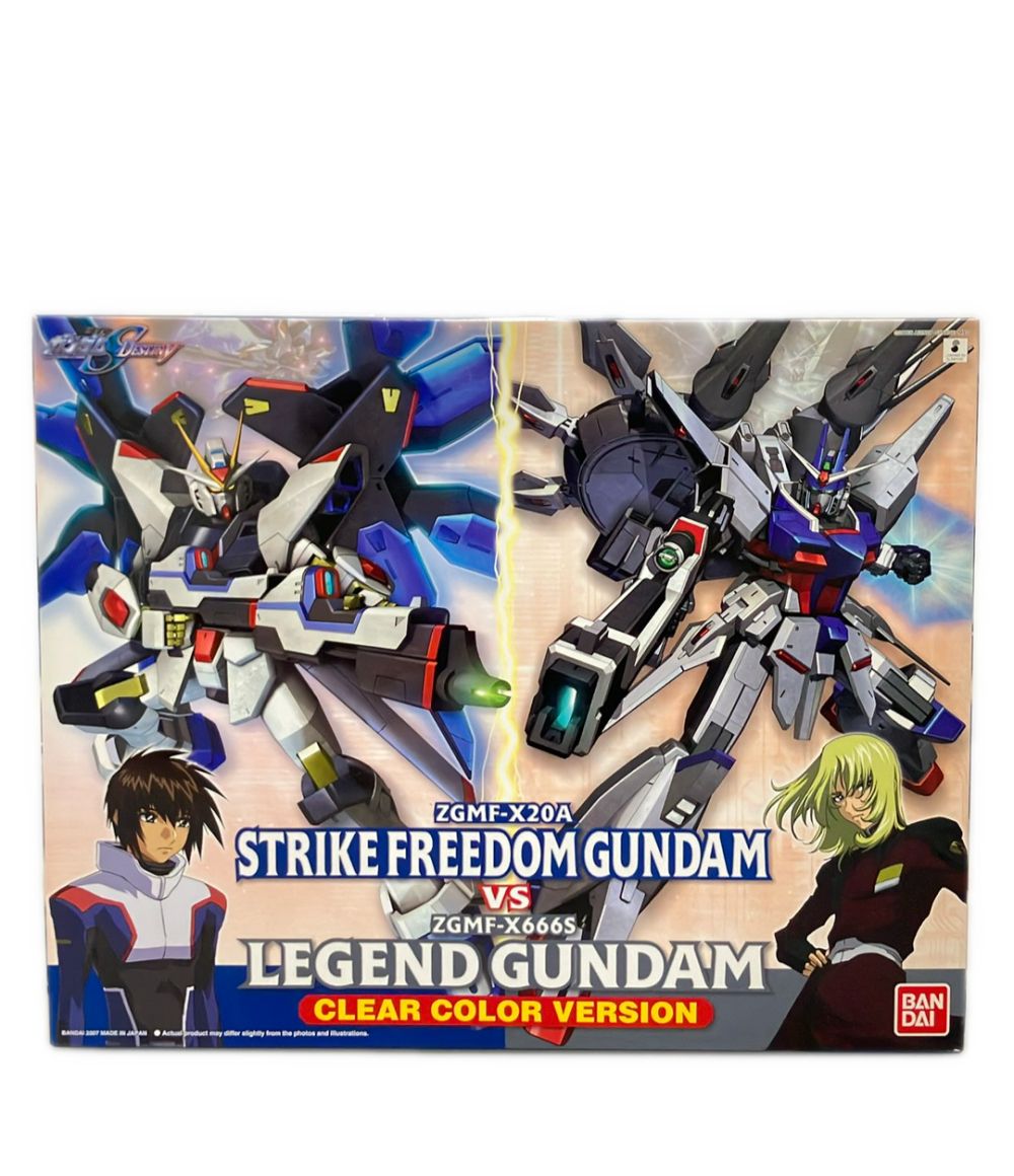 バンダイ 機動戦士ガンダムSEED DESTINY ZGMF-X20A vs ZGMF-X666S 1/100 ストライクフリーダムガンダム VS レジェンドガンダム クリアーカラーバージョン プラモデル 20,725円