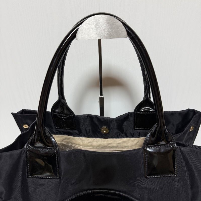 TORY BURCH トリーバーチ エラ トートバッグ ブラック 大容量 ナイロン
