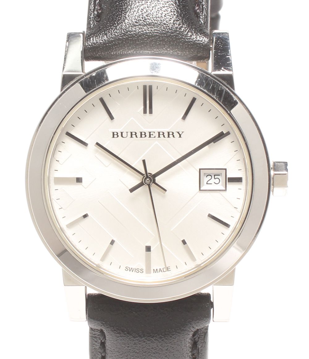 バーバリー 腕時計 BU9106 クオーツ シルバー レディース メンズ BURBERRY