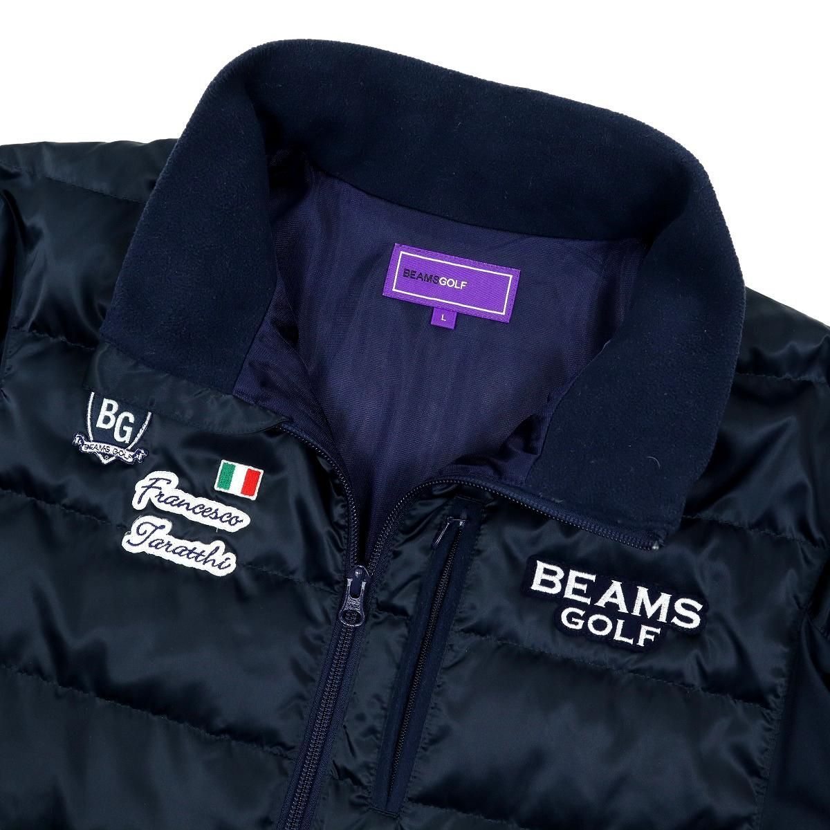 S3805】【美品】【2WAY】BEAMS GOLF ビームスゴルフ ダウンジャケット