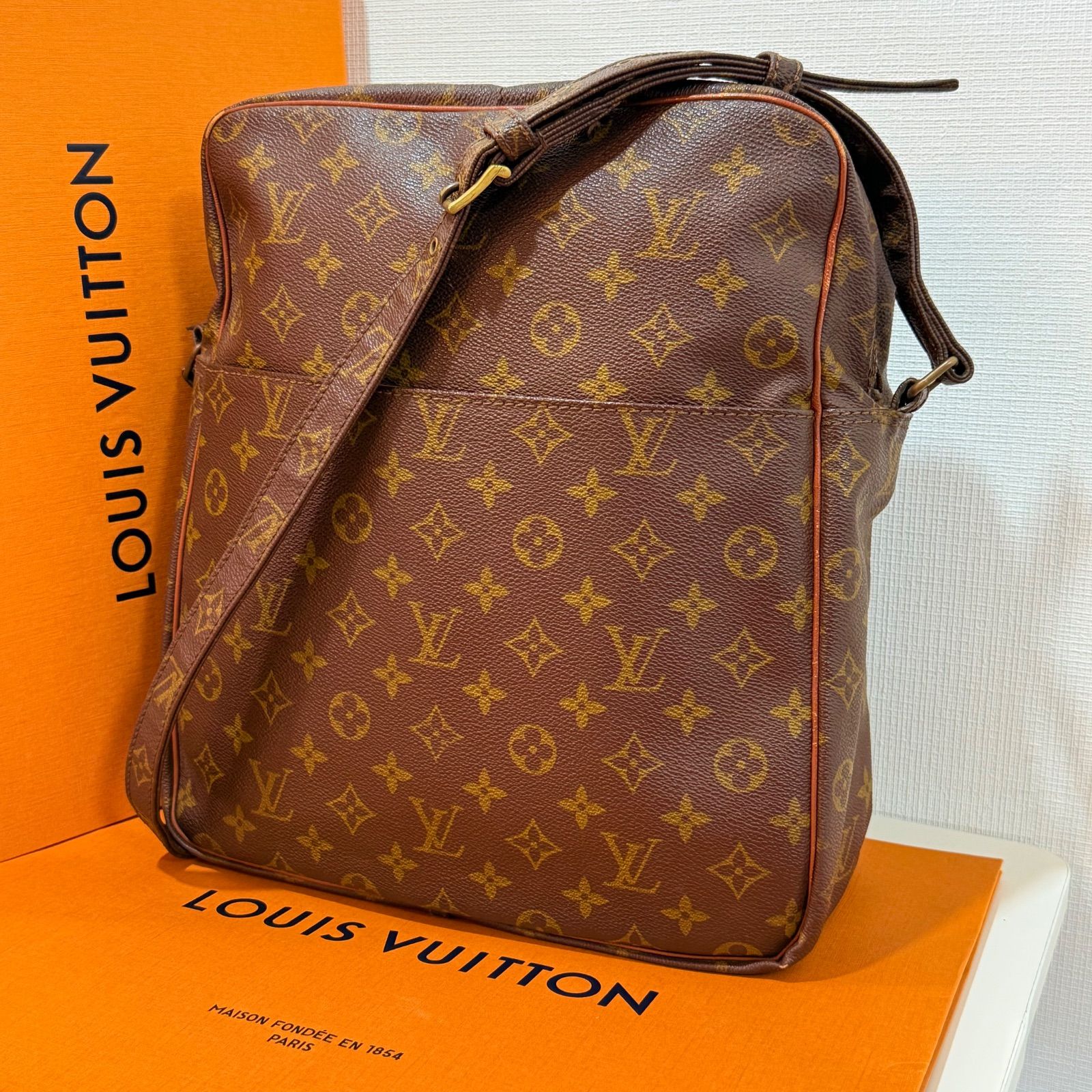 LOUIS VUITTON ルイヴィトン マルソー モノグラム ショルダー 美品 