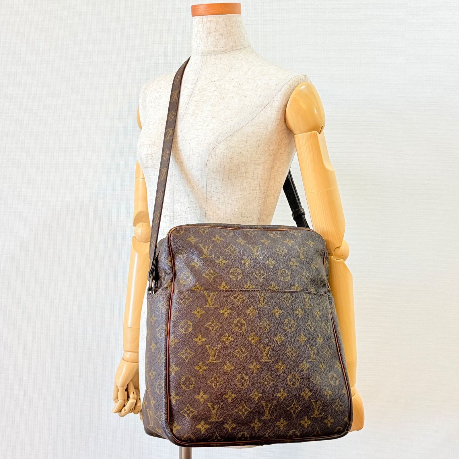 LOUIS VUITTON ルイヴィトン マルソー モノグラム ショルダー 美品 
