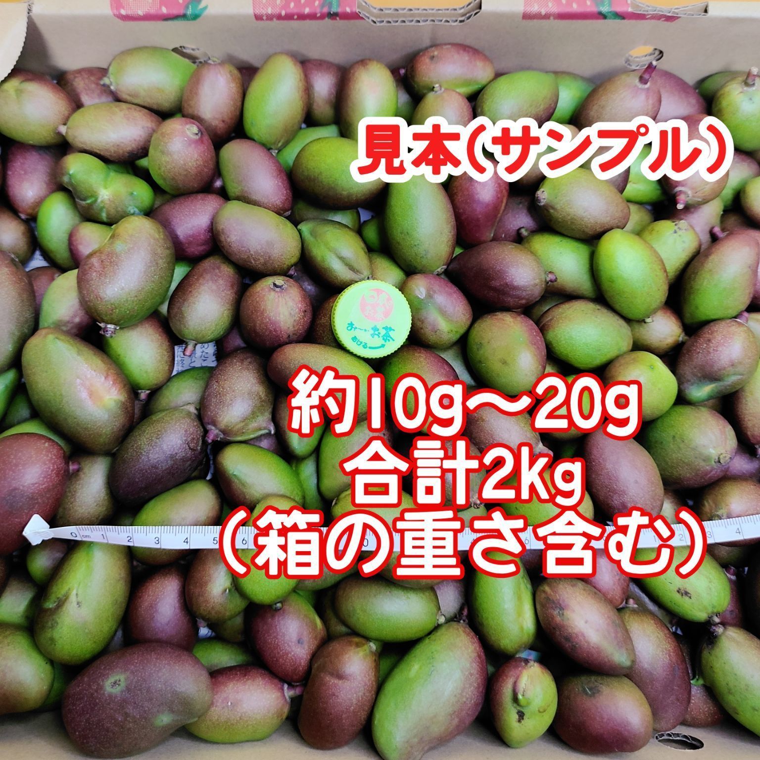 摘果マンゴー 加工用 small 20g〜80g 【公式通販】