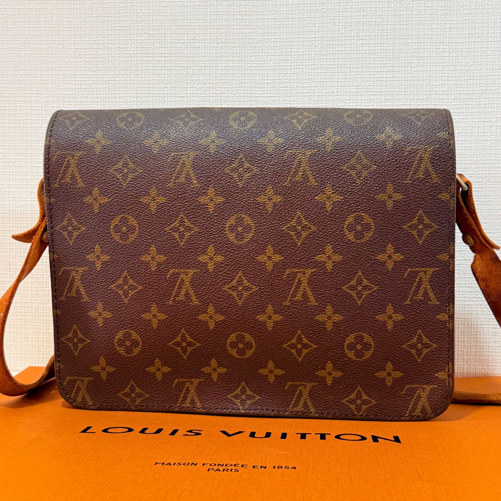 LOUIS VUITTON ルイヴィトン モノグラム カルトシエール 美品 - メルカリ