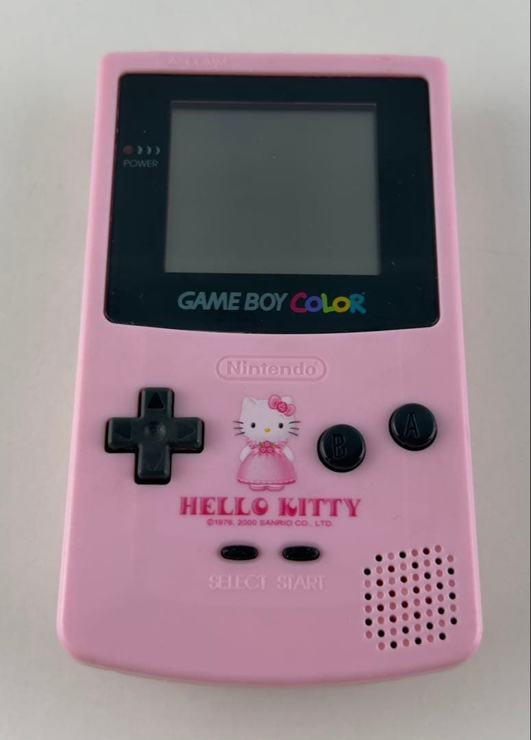 動作品 ゲームボーイカラー ハローキティ スペシャルBOX 2 本体 サンリオ GAMEBOY COLOR SP ボックス2