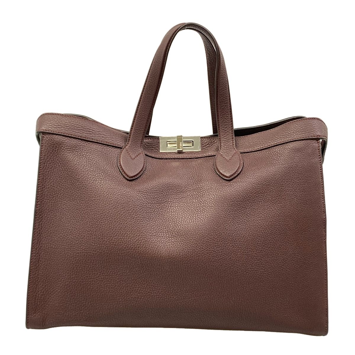 FENDI(フェンディ) ボストンバッグ ピーカブー アイシーユー フォーティー8 7VA566 ボルドー 2way レザー