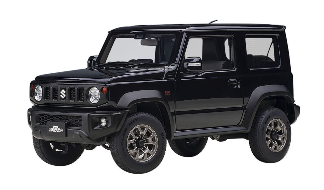 オートアート (AUTOart) 1/18 スズキ ジムニー シエラ (JB74) ブラック・パール 完成品 78508