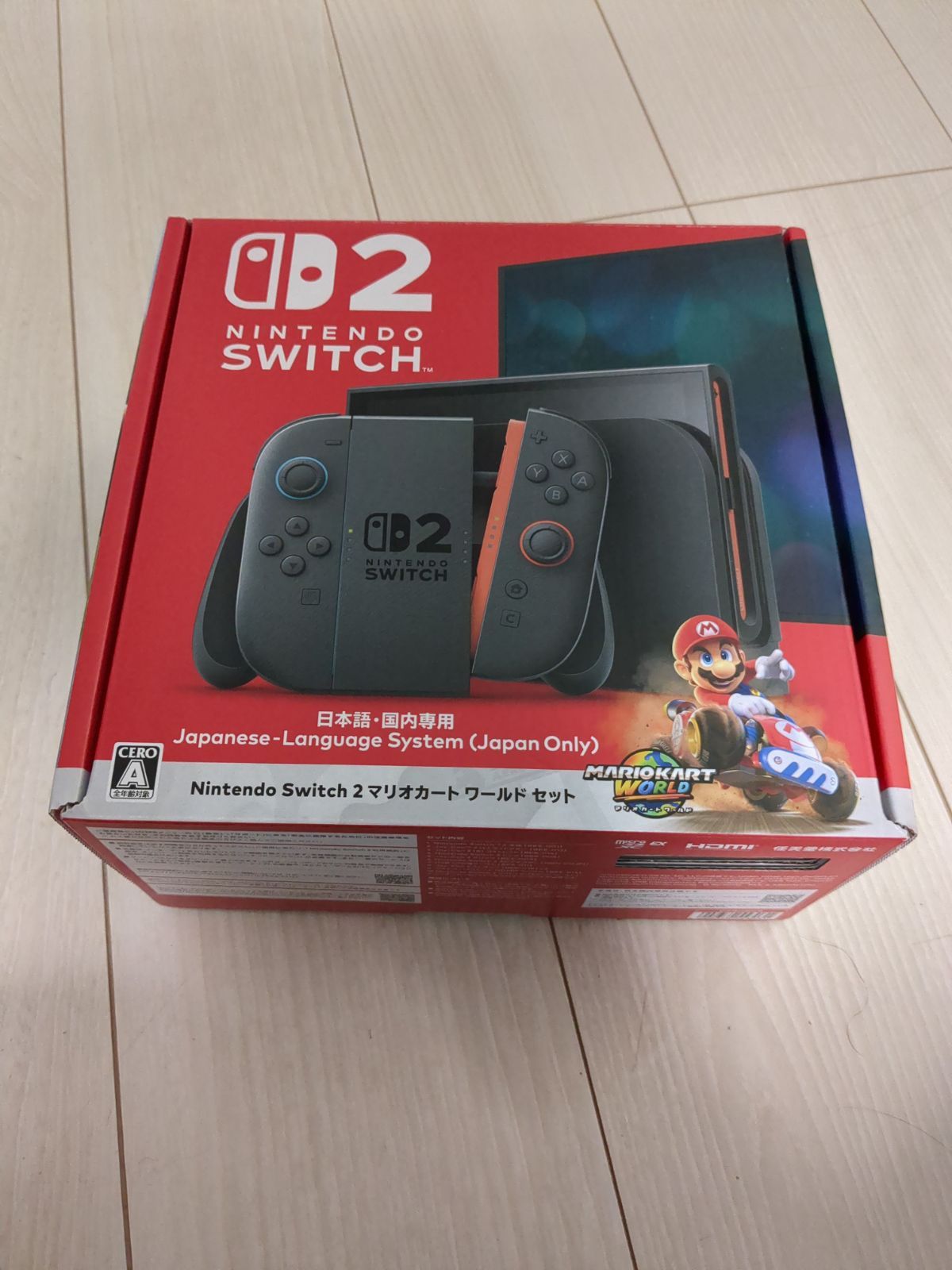 Nintendo Switch 2 マリオカート ワールド セット 極美品 開封済み完品