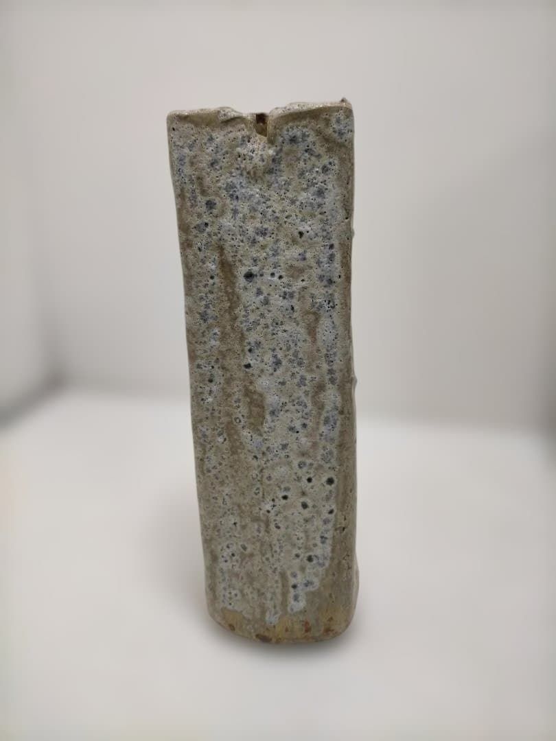 淡青彩 花瓶 和弘 作 共箱付 花入 花器 陶器 焼物 陶芸 民藝 茶道具 華道具 置物 インテリア 和モダン　251217-5T 送料無料】淡青彩 花瓶 和弘 作 共箱付 花入 花器 陶器 焼物 陶芸 民藝