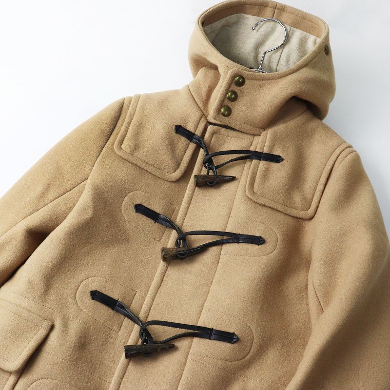 サイベーシックス SCYE BASICS ウールダッフルコート 36□ベージュ