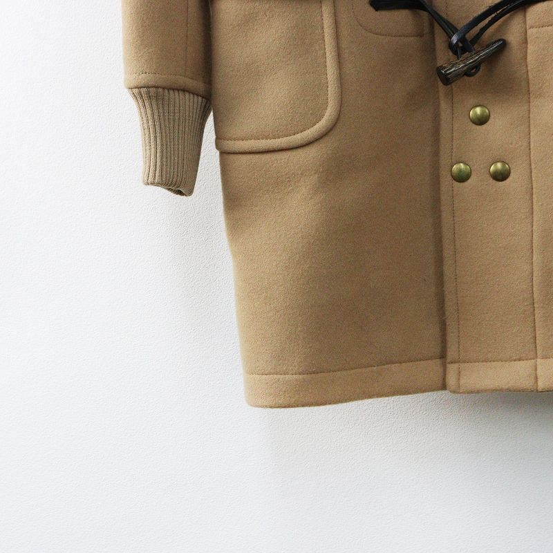 サイベーシックス SCYE BASICS ウールダッフルコート 36□ベージュ サイベーシックス SCYE BASICS ウールダッフルコート 36□ベージュ