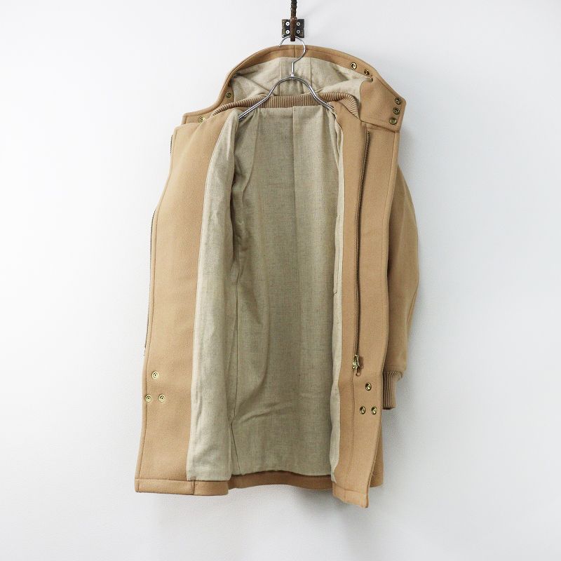 サイベーシックス SCYE BASICS ウールダッフルコート 36□ベージュ