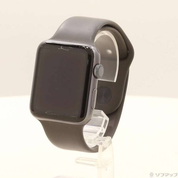 Apple Watch Series 3 42mm GPS スペースグレイ 中古 - メルカリ