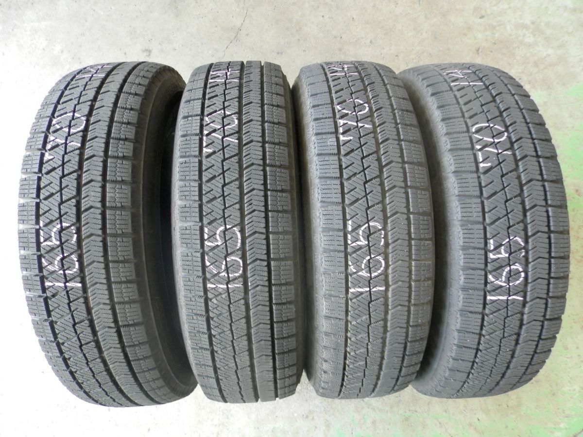 165/70R14 ブリヂストン BLIZZAK VRX2 スタッドレスタイヤ 4本SET 2022年製 冬タイヤ