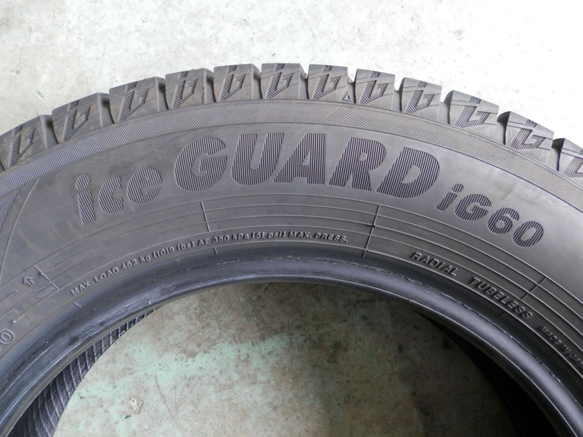165/70R14 ヨコハマ ICE GUARD IG60 スタッドレスタイヤ 4本SET 2024年 