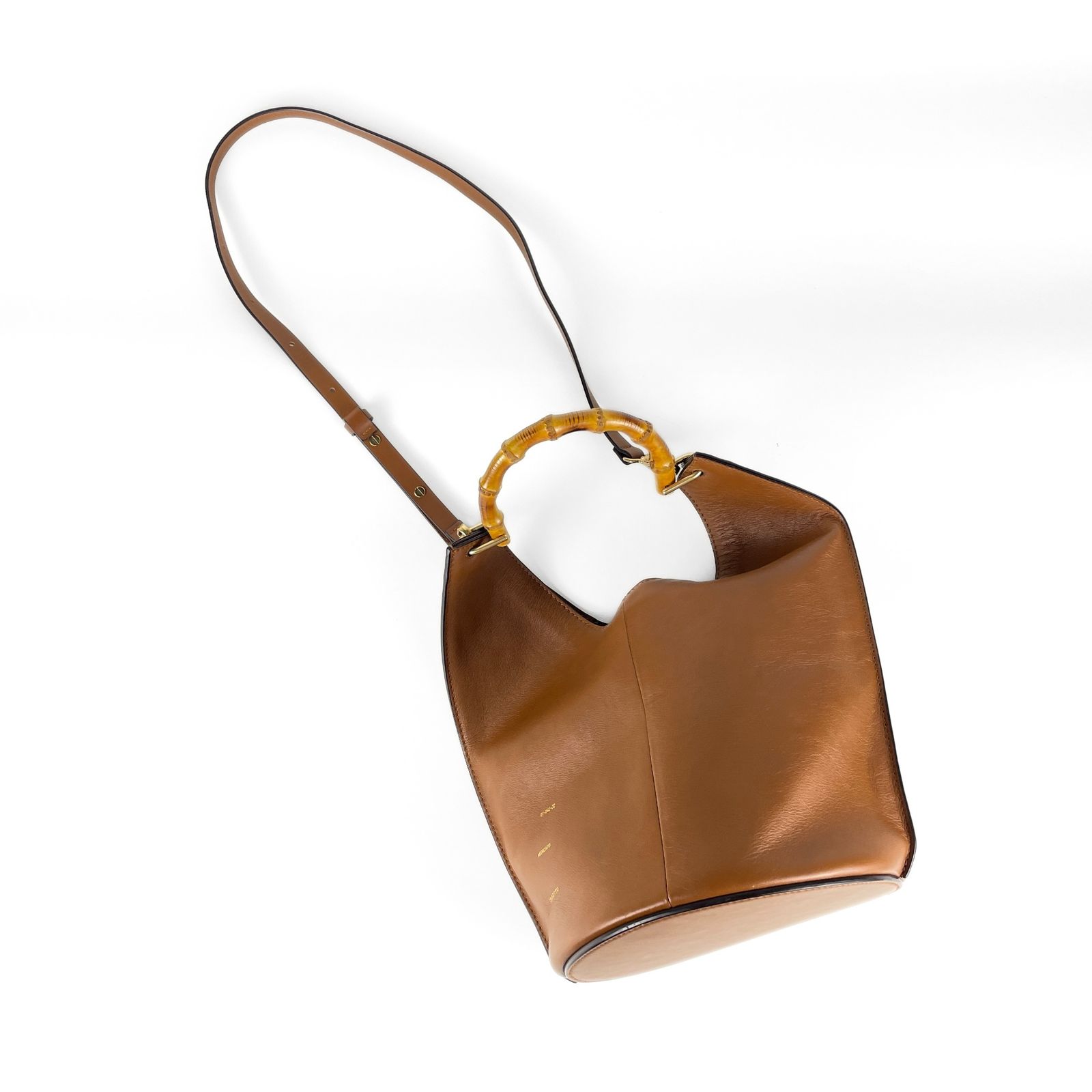 ORSETTO オルセット 01-063-02 BAMBOO HAND BAG バケツ型バンブー 