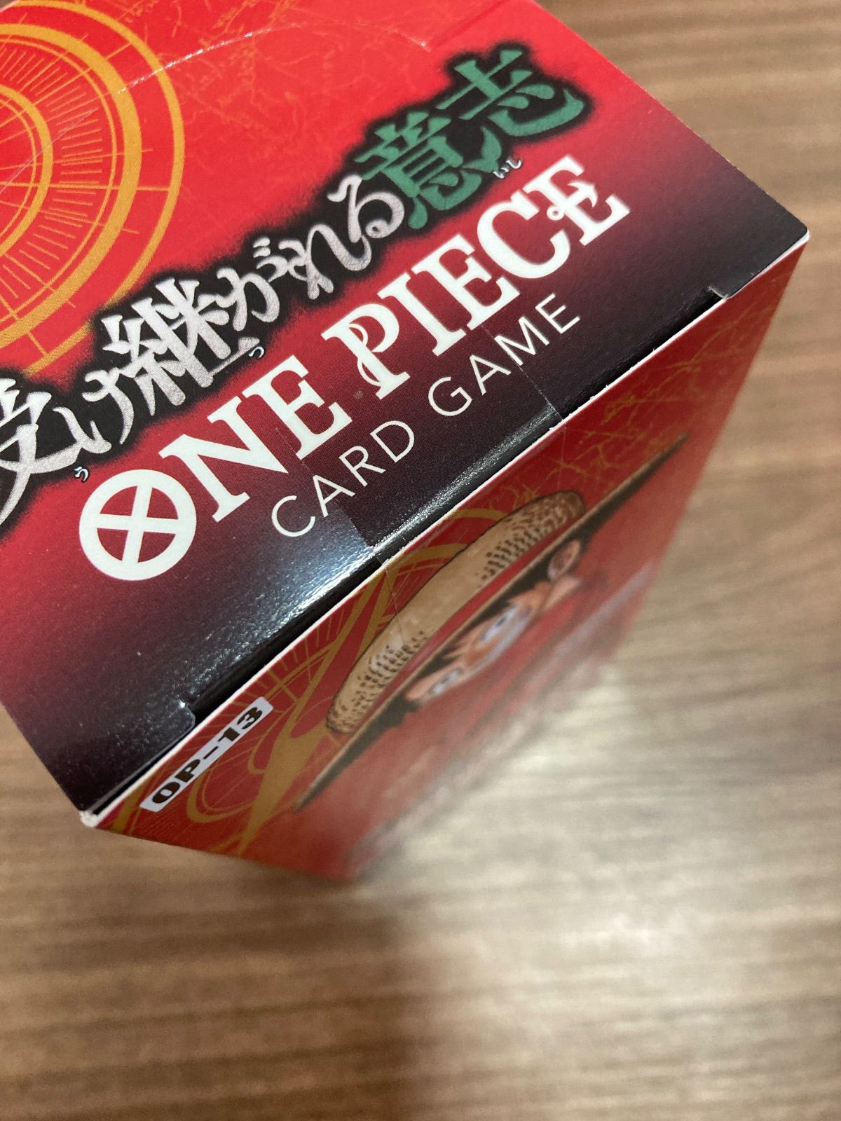 テープ付き ワンピースカードゲーム 受け継がれる意志 1BOX - メルカリ