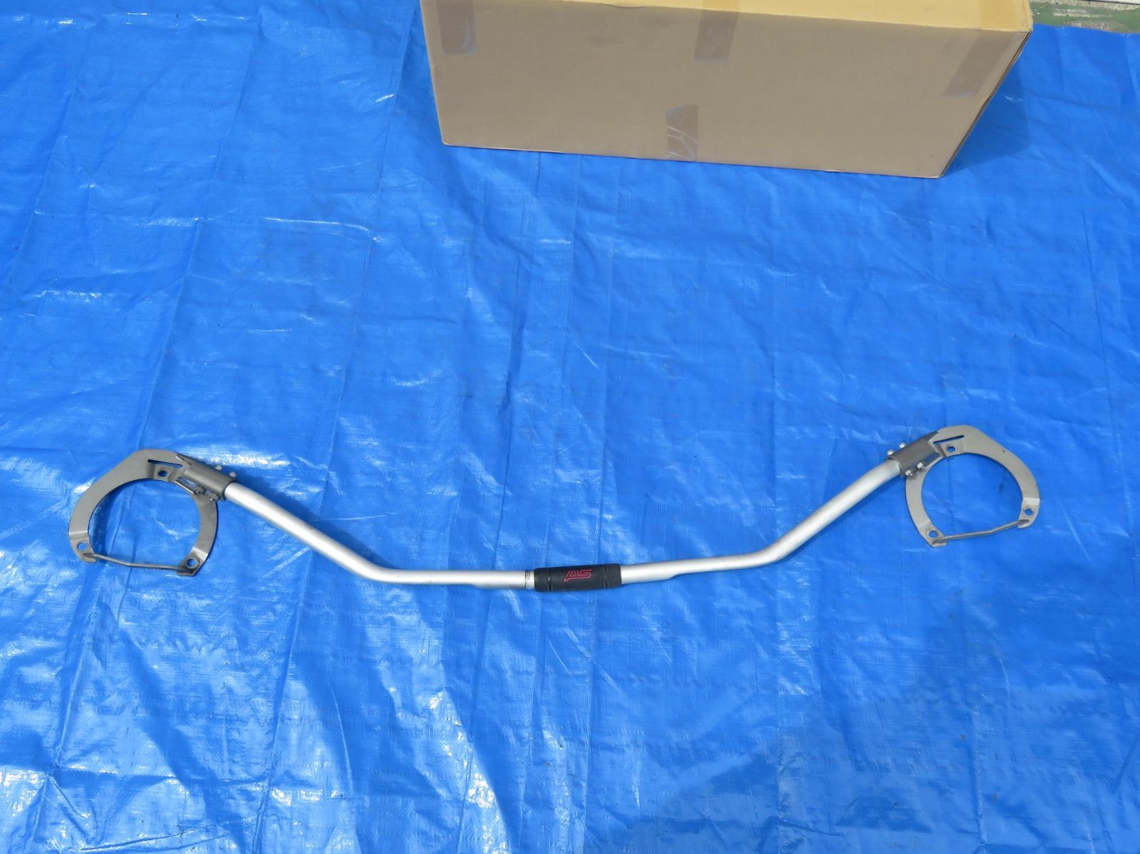 LK1126* レヴォーグ VMG/後期 STi フロント/フレキシブル タワーバー 補強バー 剛性アップ /純正 VM4 WRX/VAB/VAG