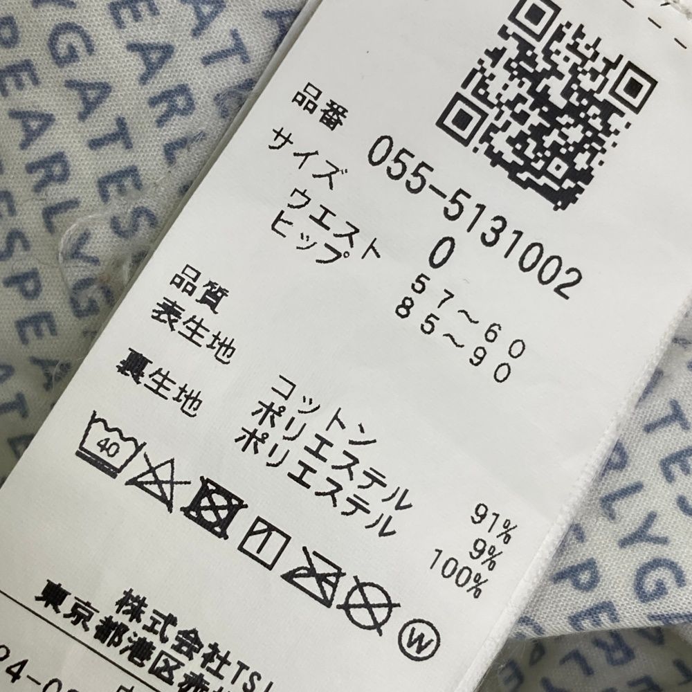 サイズ：0 PEARLY GATES パーリーゲイツ 2025年モデル 裏起毛パンツ