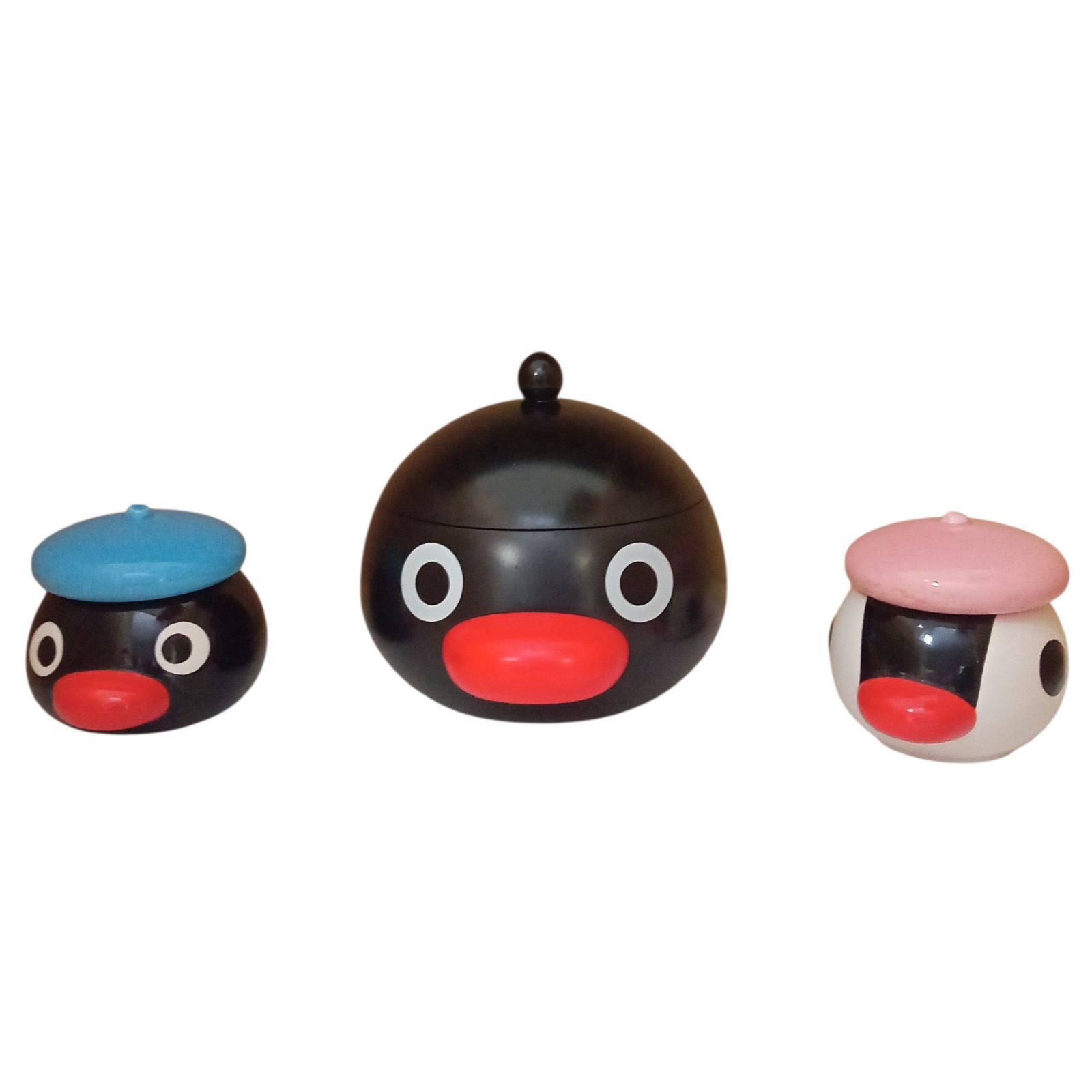X05024 ピングーキャンディポット ピングー＆ピンガの陶器製ミニポット