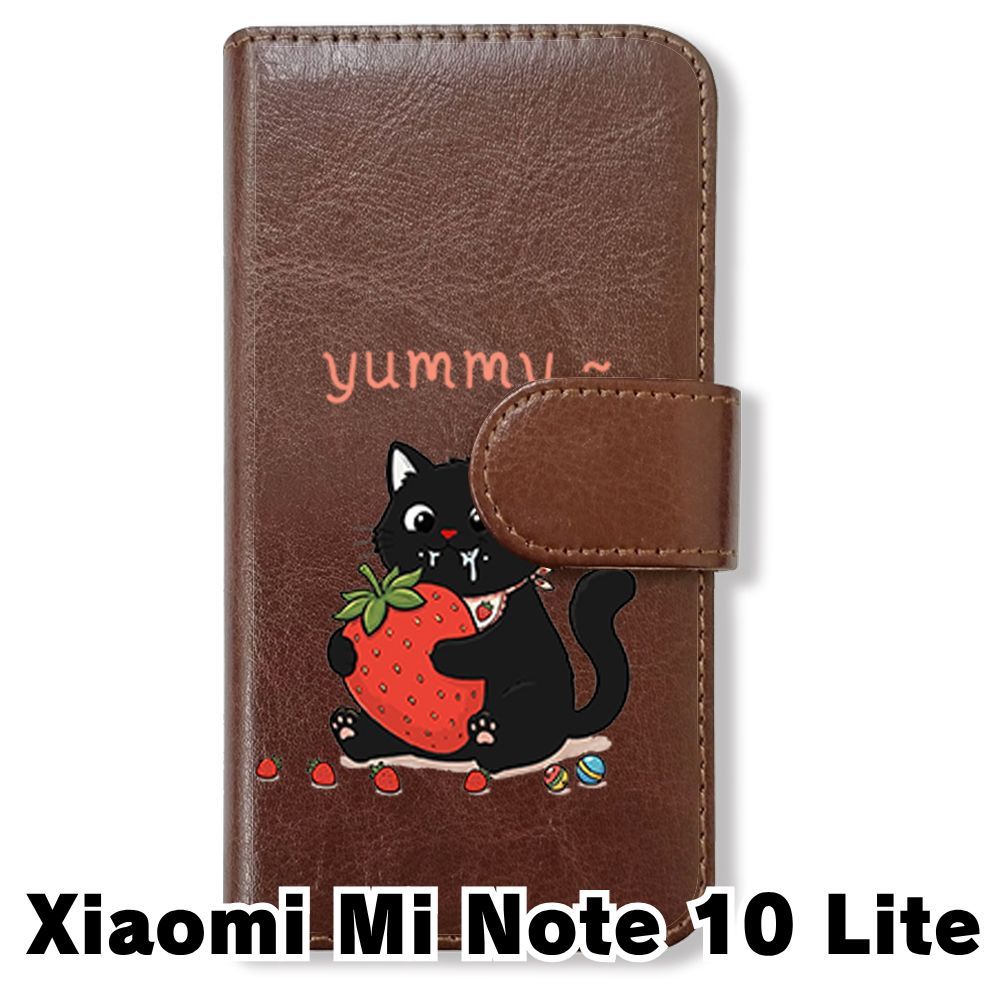 新品未使用】 Xiaomi Mi Note 10 Lite 手帳型スマホ ケース カバー (色