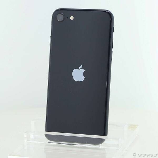 中古品〕 iPhone SE 第3世代 64GB ミッドナイト MMYC3J／A SIMフリー